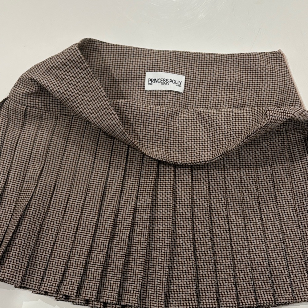 Princess Polly Plaid Mini Skirt